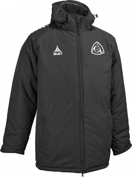 Select - Khf Holdleder Winter Jacket - Zwart